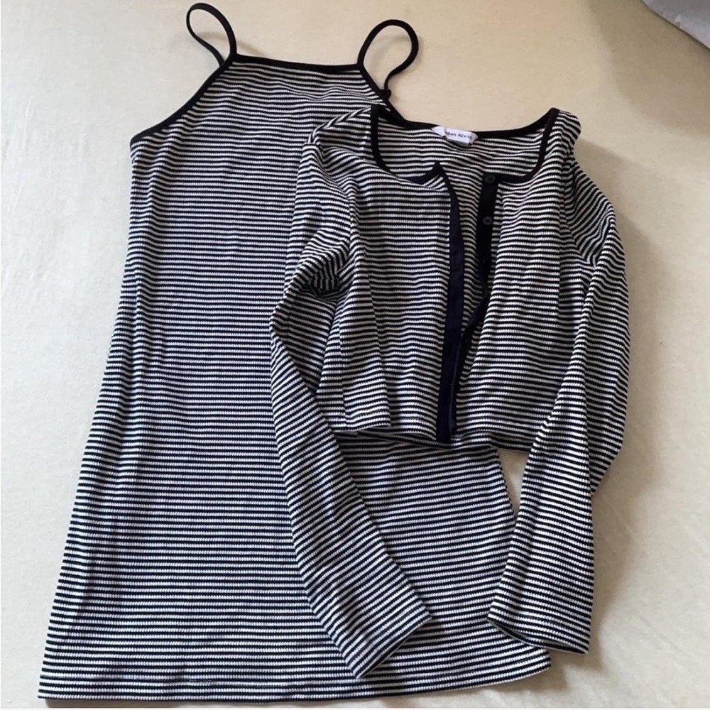 Urban Revivo Gray and Black Dress